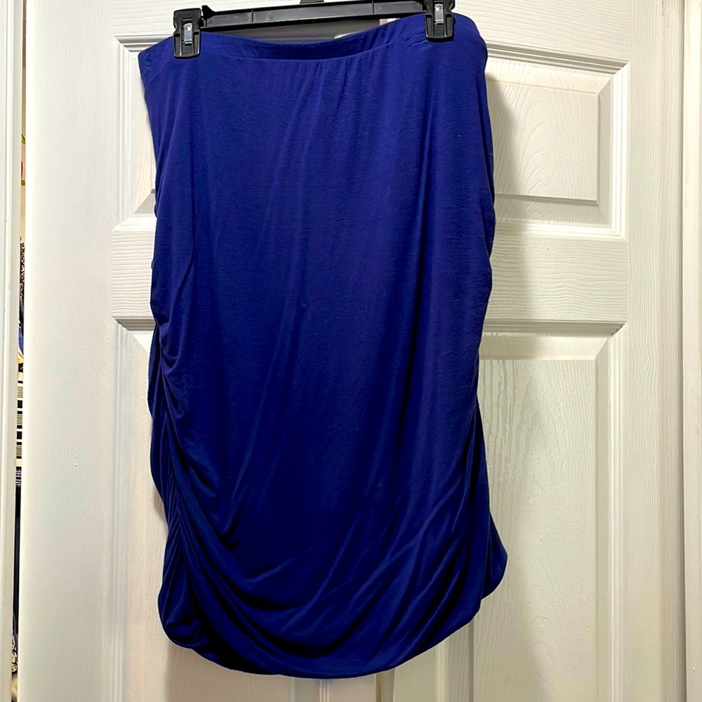 Vanessa Williams side rouched skirt, large